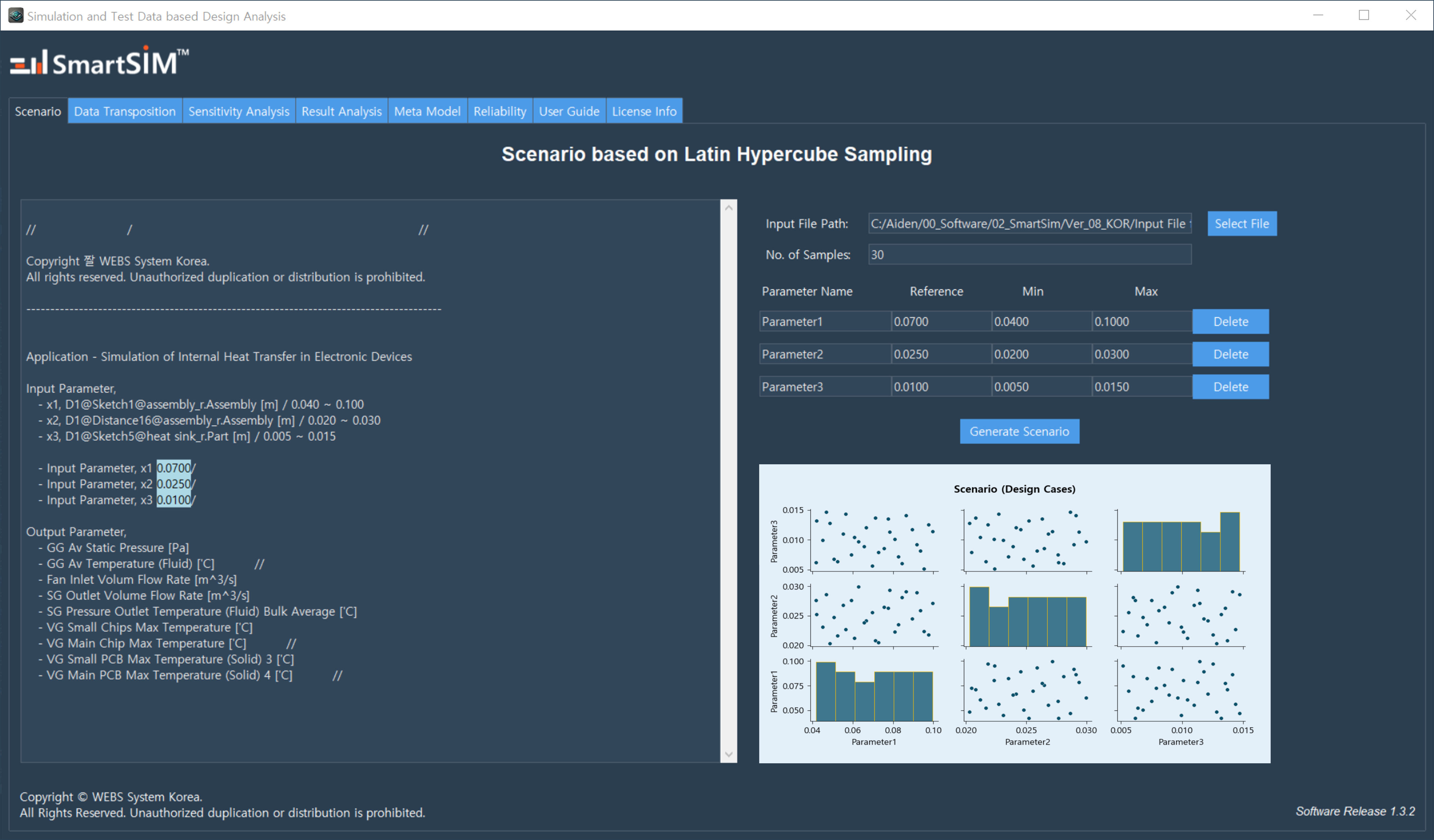 Scenario generation
